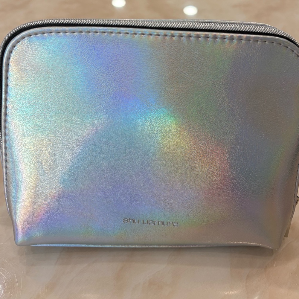 Shu Uemura makeup zipper bag